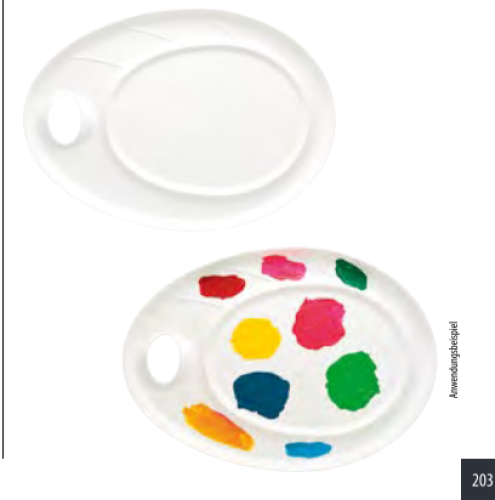 AMI palettes for acrylic paints